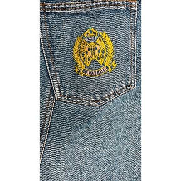 Y2K Low rise denim light wash skirt - Picture 9 of 13